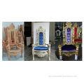 Thronstühle King Black Throne Chair